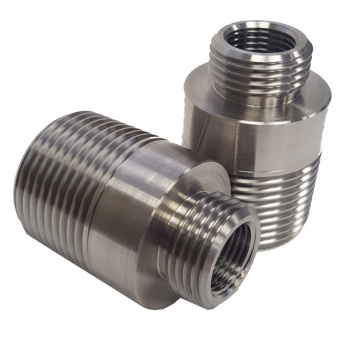 Precision Machined Monel Inconel Titanium Hastelloy Nickel Alloy Pipe Adapter for Oil and Gas Flow